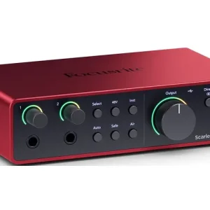 Focusrite Scarlett 2i2 4rd Gen